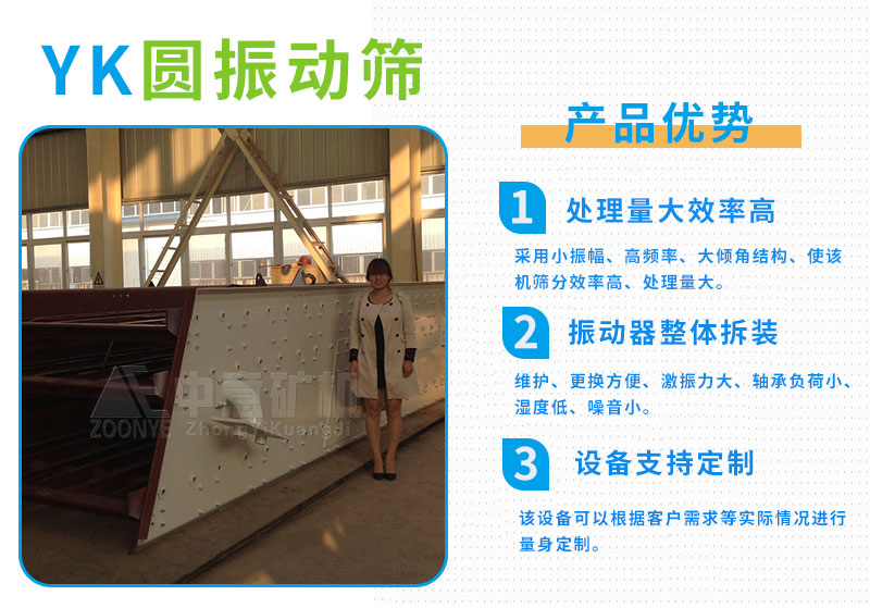 圓振動篩優(yōu)勢