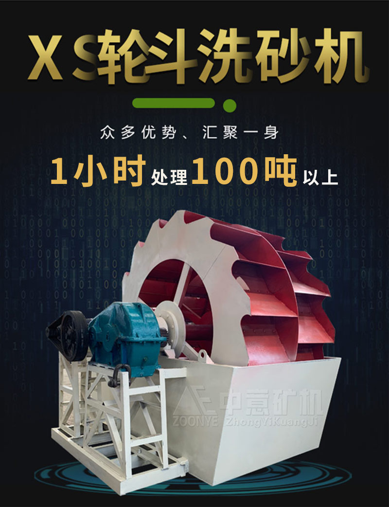 輪斗洗砂機