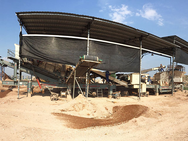 浙江移動式建筑垃圾處理生產線產量遠超預期