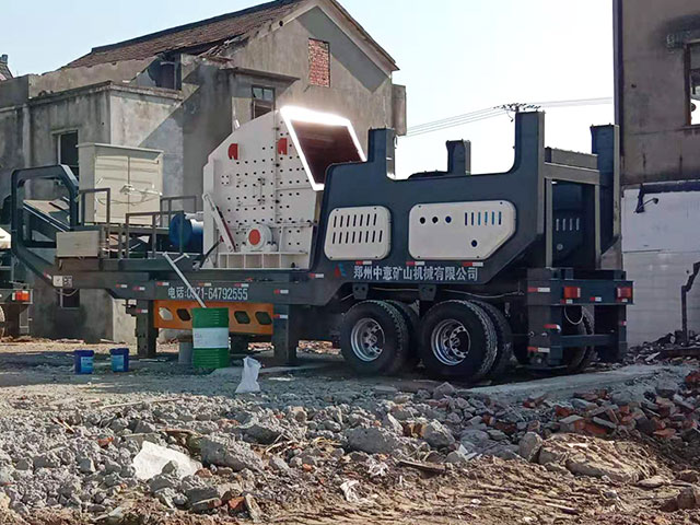 移動(dòng)式破碎機(jī)破解浙江杭州建筑垃圾圍城之困