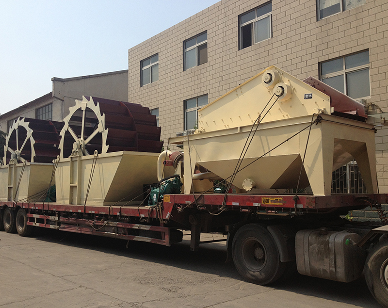 細砂洗砂機發貨