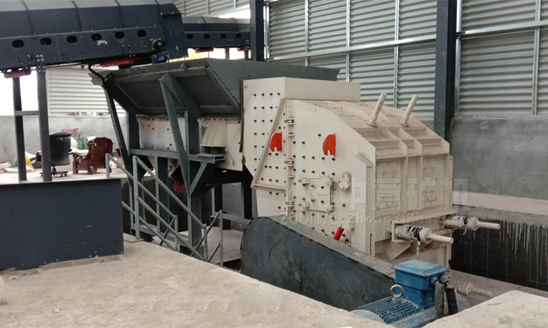 江蘇遠康建筑垃圾處理現場