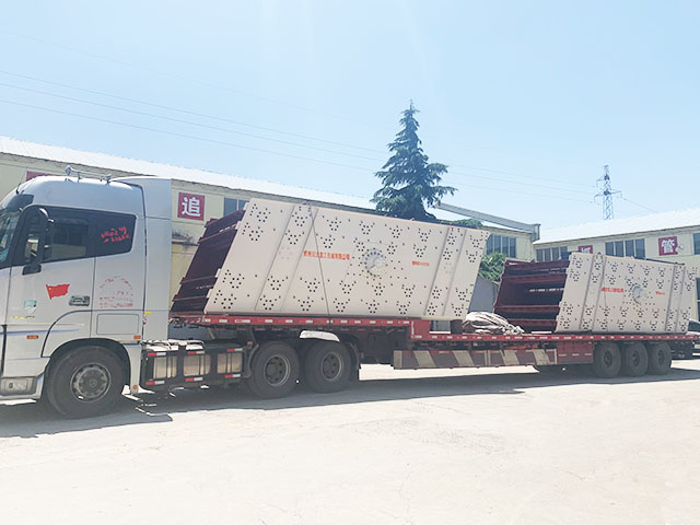 發(fā)貨了！中意振動(dòng)篩裝車成功，準(zhǔn)備出發(fā)！