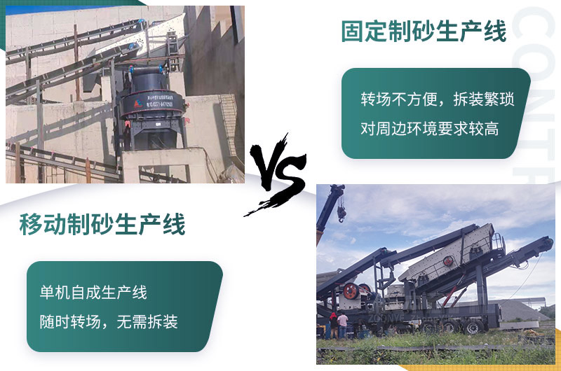 移動式砂石料生產線設備優勢