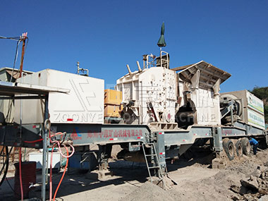 建筑垃圾如何處理？中意移動破碎站在建筑固廢資源化投產案例