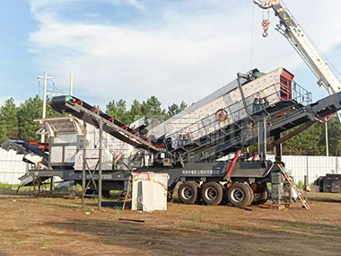 中意移動破碎機在廣東建筑垃圾資源化處置項目順利投產使用