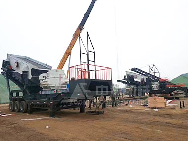 大型移動制沙機價格多少 移動砂石料生產線案例現場實拍