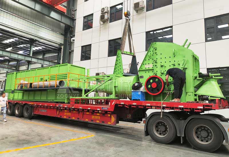 裝修垃圾破碎篩分設備