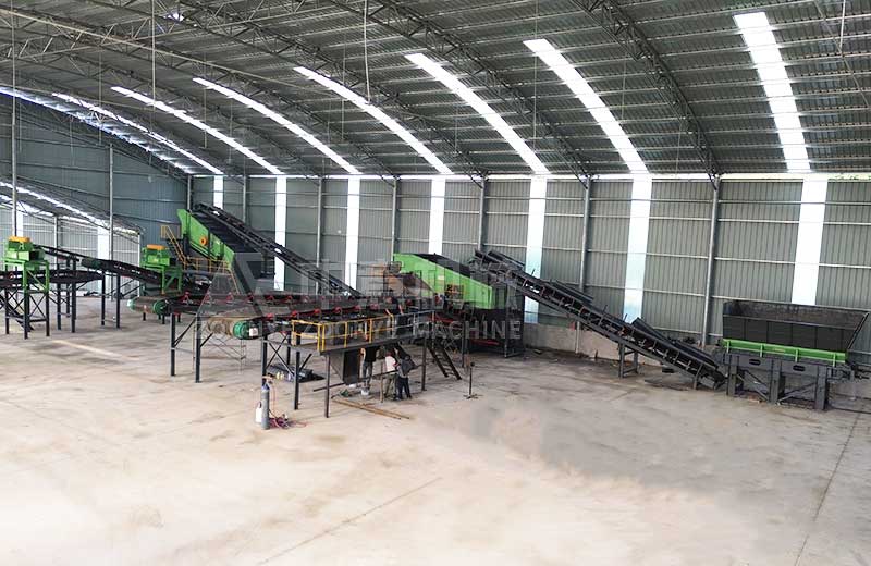 裝修垃圾處理現場