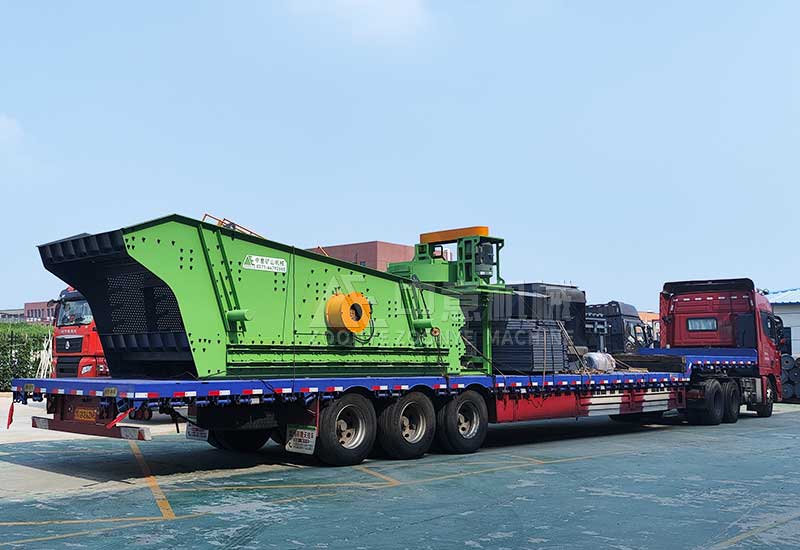 雙層弛張篩+立式負壓風選機