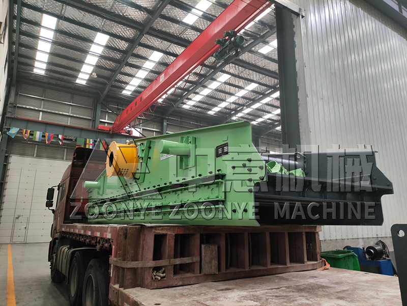 垃圾分揀設備發貨現場