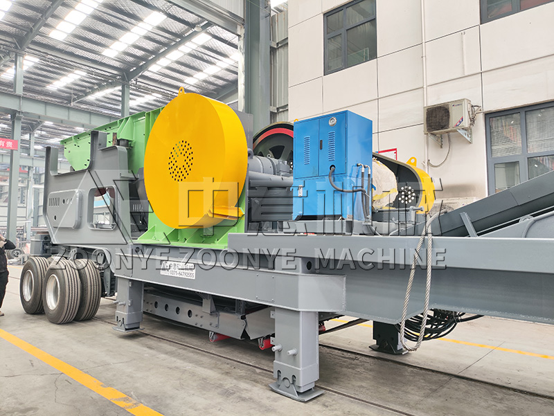 移動破碎站發貨