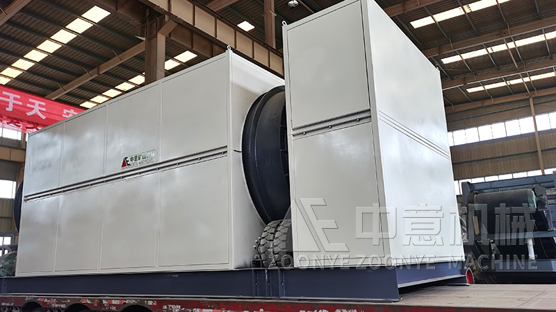 堆埋垃圾分揀系統(tǒng)滾筒篩實地工廠圖片 堆埋垃圾分揀系統(tǒng)滾筒篩實地工廠圖片