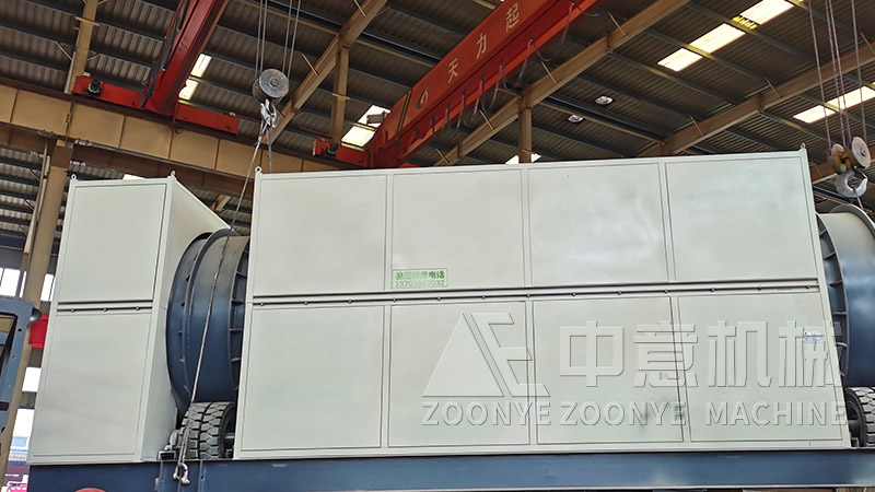 建筑磚瓦等廢料處理設(shè)備滾筒篩實(shí)地工廠圖片