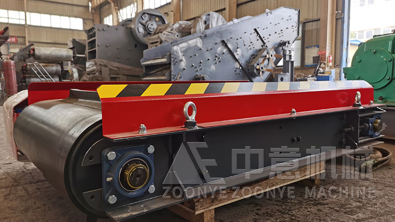 填埋場垃圾分選生產線除鐵器工廠實拍圖片