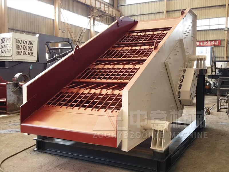 長久堆積垃圾骨料再生設(shè)備棒條篩實地工廠圖片